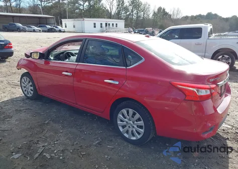 2016 Nissan Sentra Sv из США, поврежденный, VIN 3N1AB7AP9GL678474